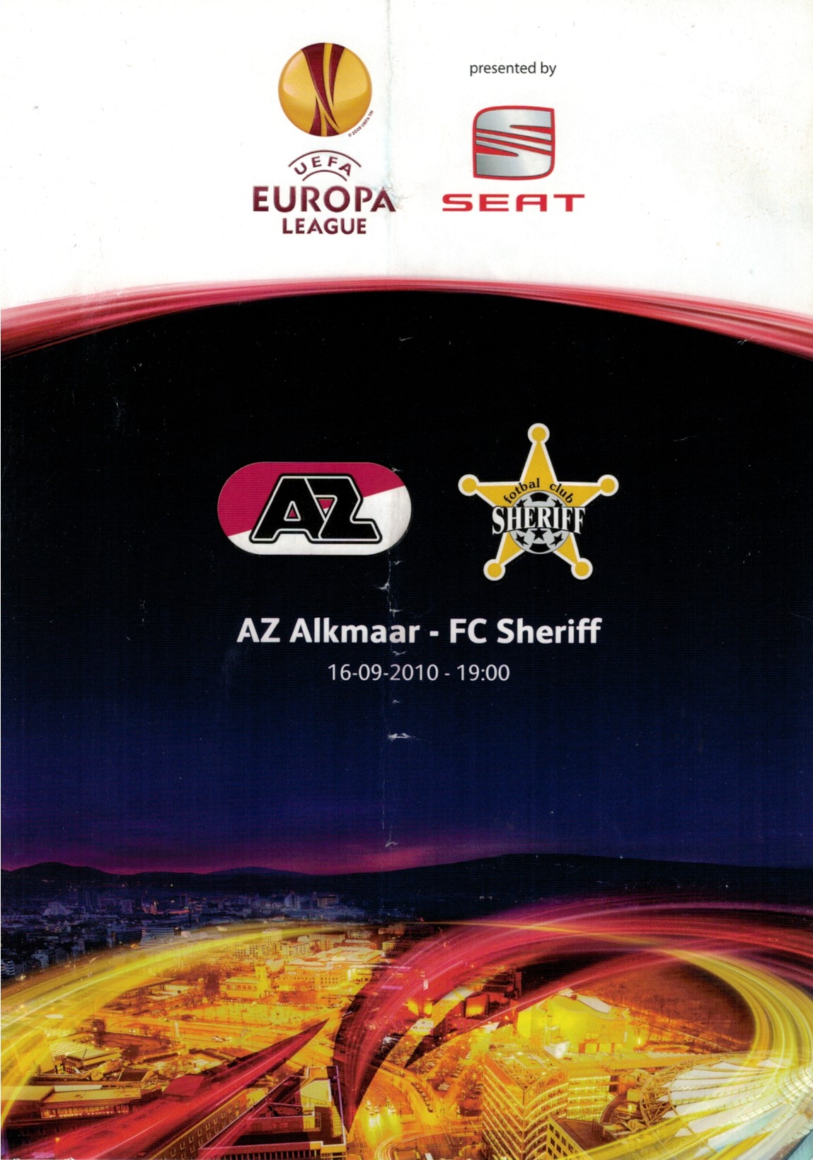 AZ Programma 16-sep-2010 FC Sheriff thuis